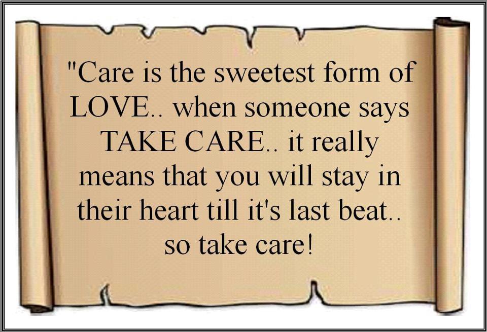 Everyday HOPE and Quotes : ♥ Care Is The Sweetest form of Love ..♥...